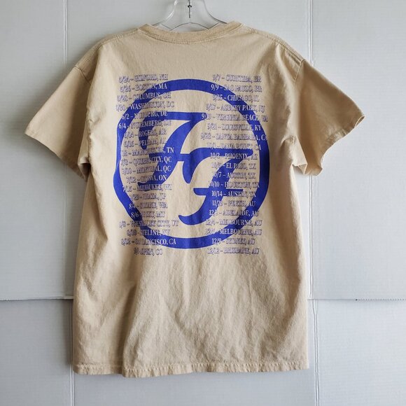 Rare Foo Fighters 2023 Concert Tour Medium Unisex T Shirt Blue Lion - Picture 2 of 9